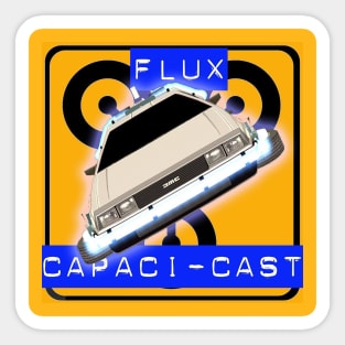 Flux Capacicast Sticker